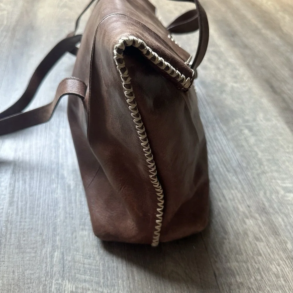 Vintage Bob Timberlake Women's Brown Shoulder Straps Bag Clean Condition